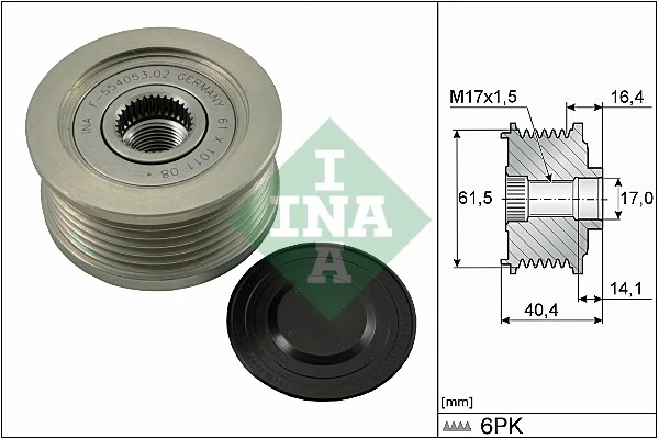 Alternator Freewheel Clutch